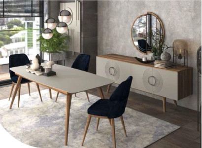 Dining set Luxury Table with Chairs Dining room furniture Modern Dining room set